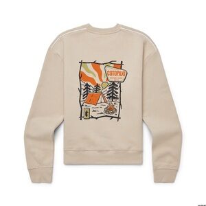 Cotopaxi Camp Life Crew Sweatshirt - Women's,size S, Oatmeal